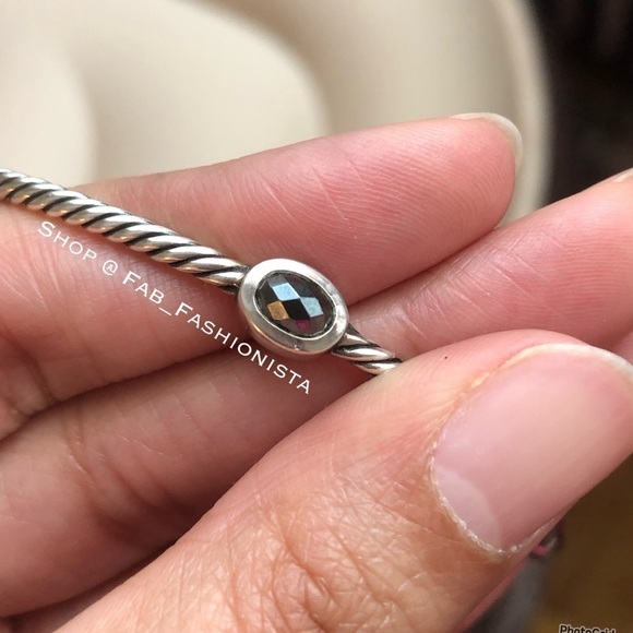 David Yurman bangle bracelet with gemstones - Picture 6 of 17